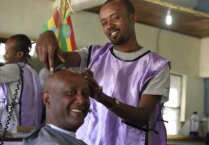 need a hair cut in ethiopia?--my guide very simpatico