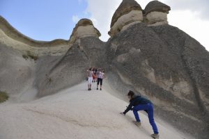 going to the top-cappadocia