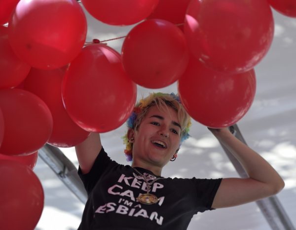 keep calm, i am a lesbian..... pictures by... gay pride paris 2015 by albi