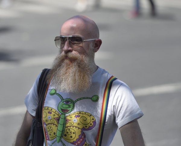 hipster at all ages ....... gay pride paris 2015