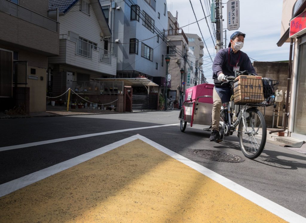 japan today seen by pictures by albi--street-graphic, passing the lines
