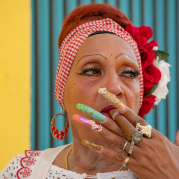 cuban lady in havana