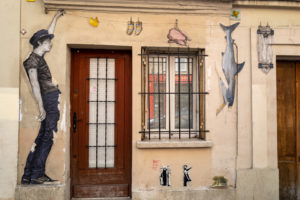 street art in paris - before covid 19